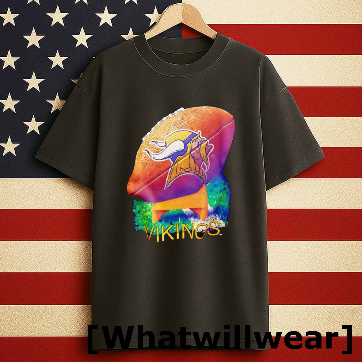 Official Minnesota Vikings Home Team Advantage 1995 Vintage Tshirts Sweater