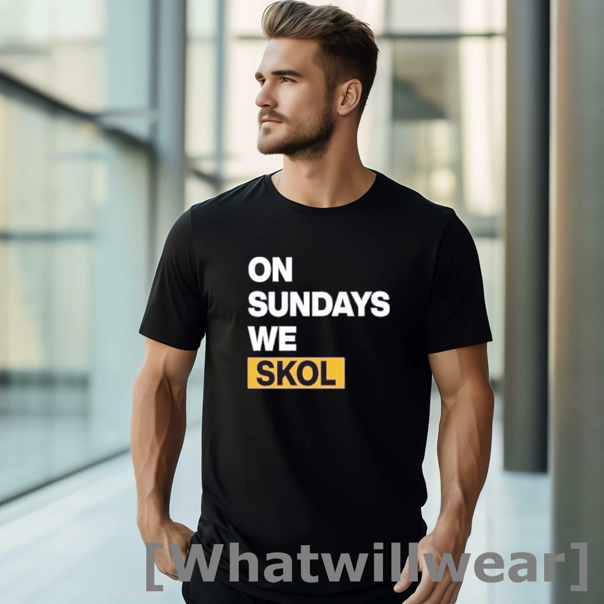 Official Minnesota Vikings On Sundays We Skol Shirts