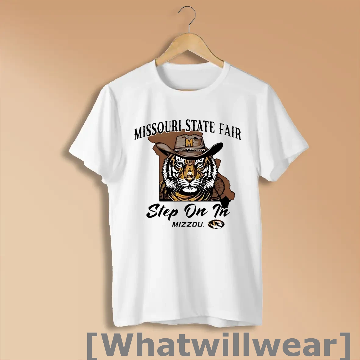 Official Missouri State Fair Step On In Missouri Tigers Cowboy Shirts
