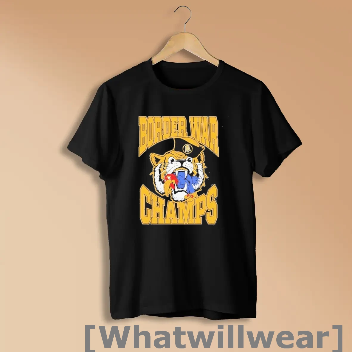 Official Missouri Tigers Beat Kansas Jayhawks Border War Champs Mascot Shirts