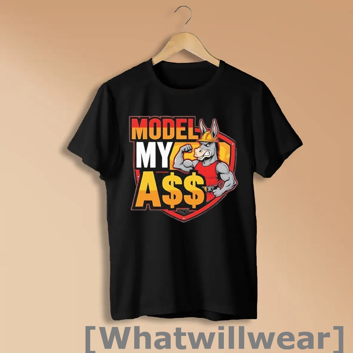 Official Model My A Donkey Muscle Shirts