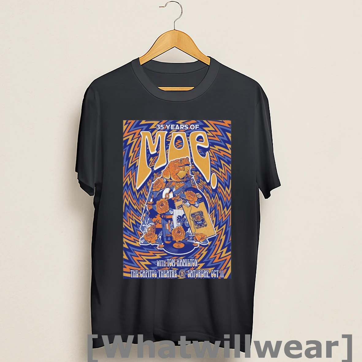 Official Moe 35 Years Of Tour 2025 The Capitol Theatre Port Chester Ny Shirts