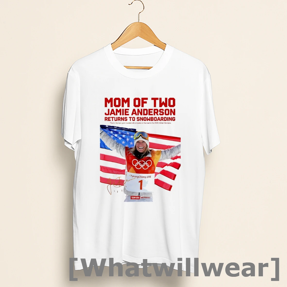 Official Mom Of Two Jamie Anderson Returns To Snowboarding Shirts