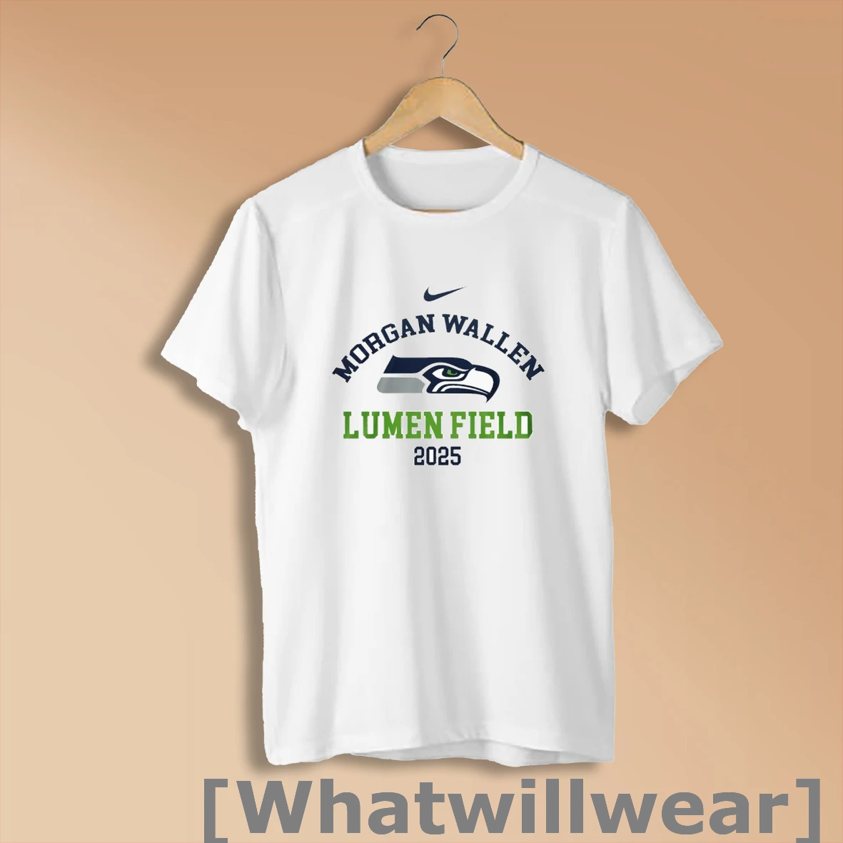 Official Morgan Wallen Nike Lumen Field Seattle Seahawks 2025 Shirt Sweatshirt