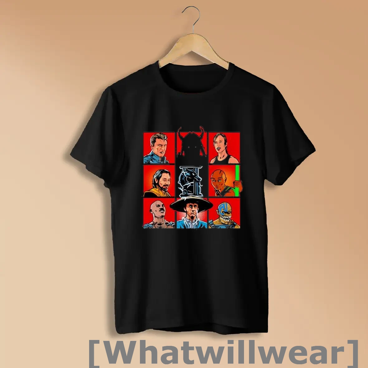 Official Mortal Kombat Ii Character Collage Shirts