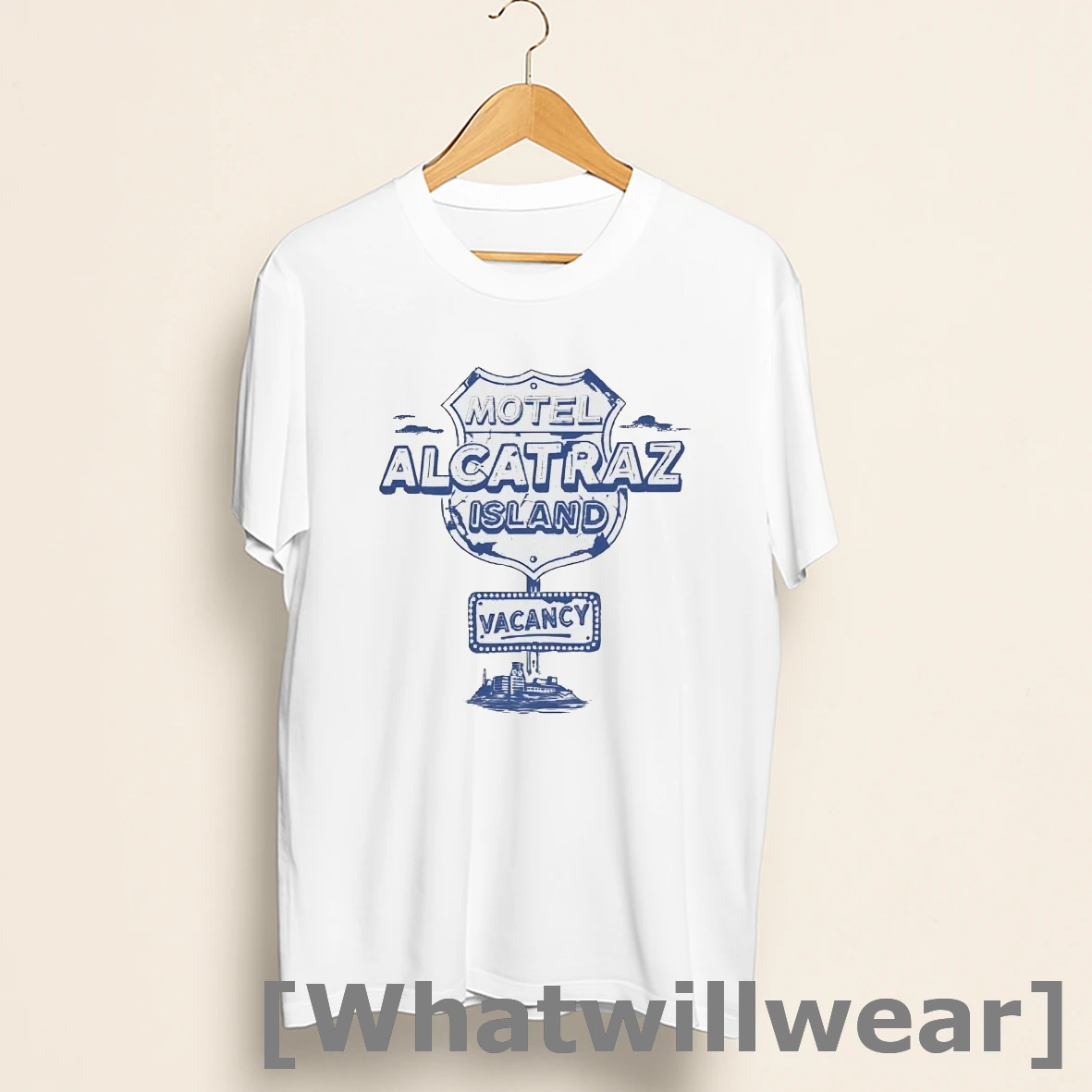 Official Motel Alcatraz Island Vacancy Tag Shirts