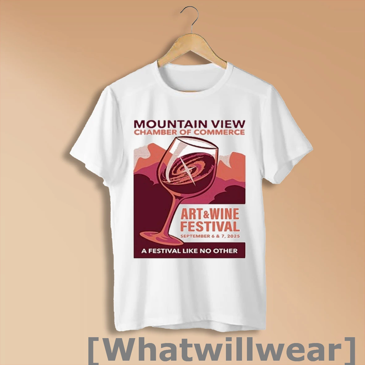Official Mountain View Art Wine Festival Chamber Of Commerce Sept 6 7 2025 A Festival Like No Other T Shirts Shirt Shirt Sweatshirt