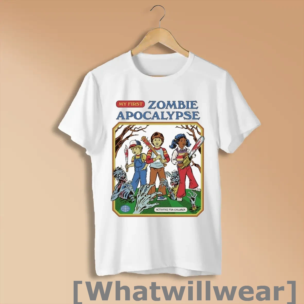 Official My First Zombie Apocalypse Activities For Children Shirts
