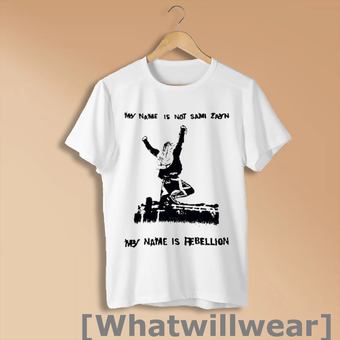 Official My Name Is Not Sami Zayn My Name Is Rebellion Shirt Sweatshirt