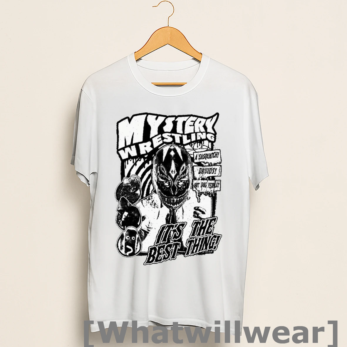 Official Mystery Wrestling Its The Best Thing Shirts