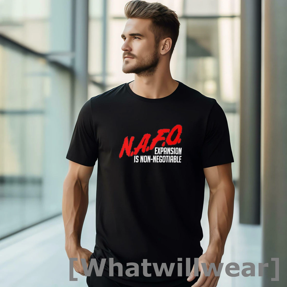 Official N A F O Expansion Is Non Negotiable Tshirts Sweater