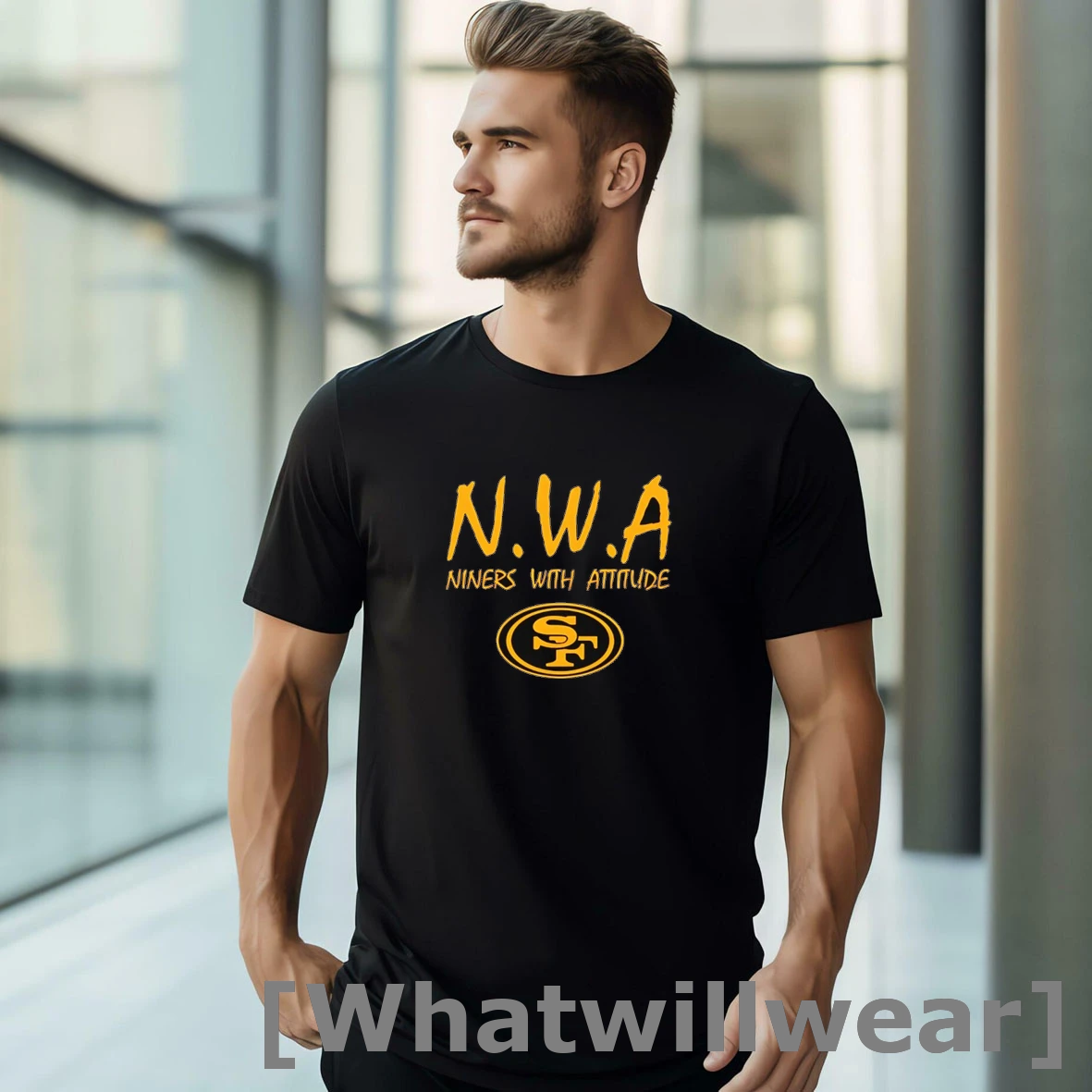 Official N W A Niners With Attitude San Francisco 49ers Tshirts Sweater