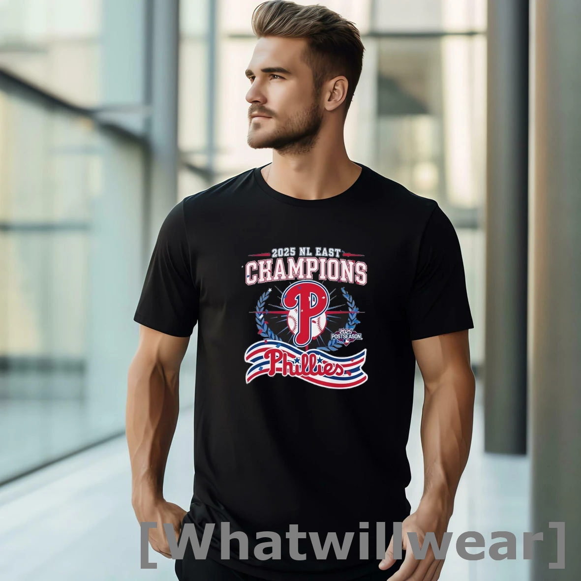 Official Nl East Champions 2025 Philadelphia Phillies Tshirts Sweater