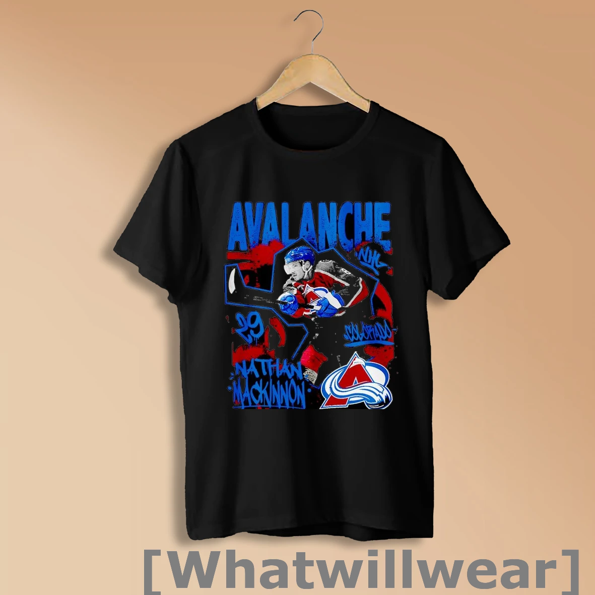 Official Nathan Mackinnon Colorado Avalanche Photo Graphic Shirt Sweatshirt
