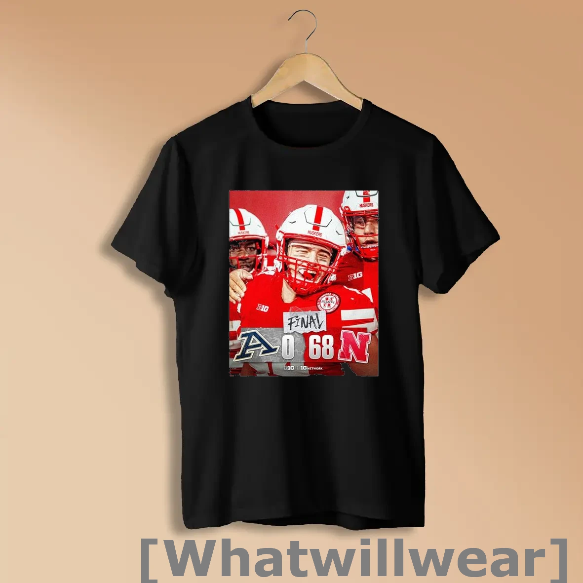 Official Nebraska Cornhuskers Win 68 0 Akron Shirts
