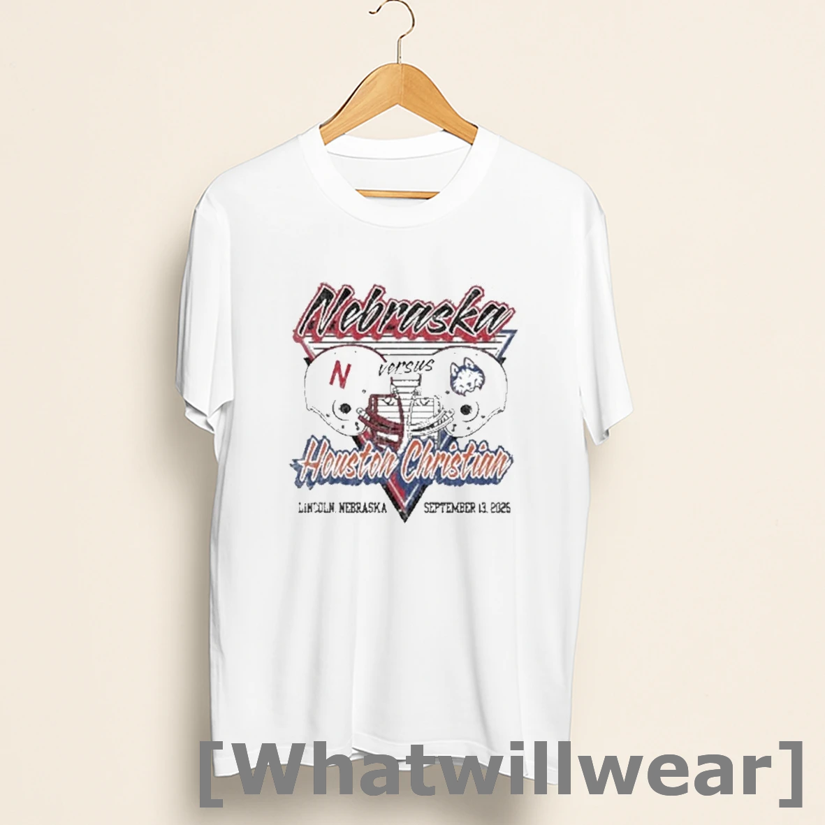 Official Nebraska Vs Houston Christian Gameday September 13 2025 Shirts
