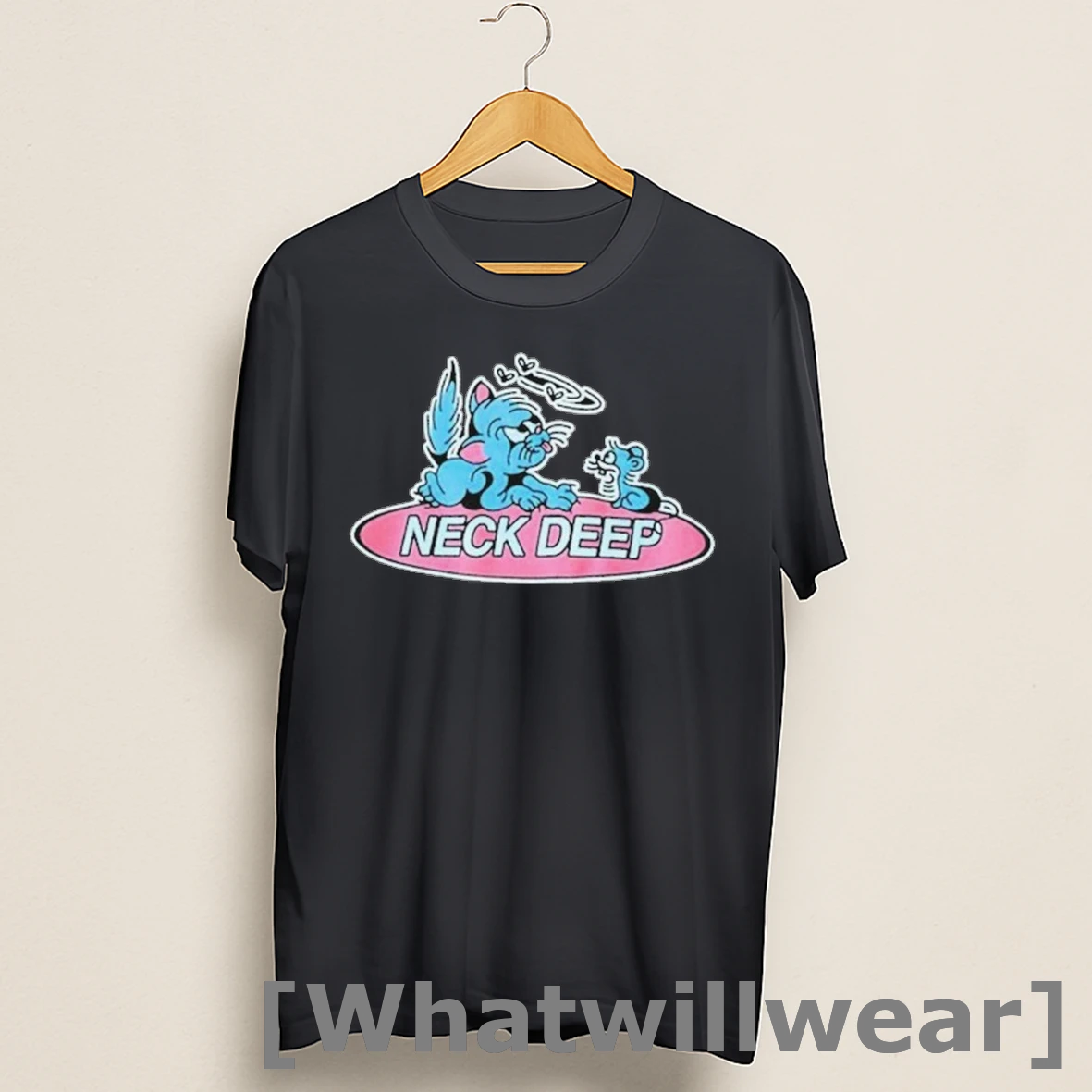 Official Neck Deep Cat Rat Shirts
