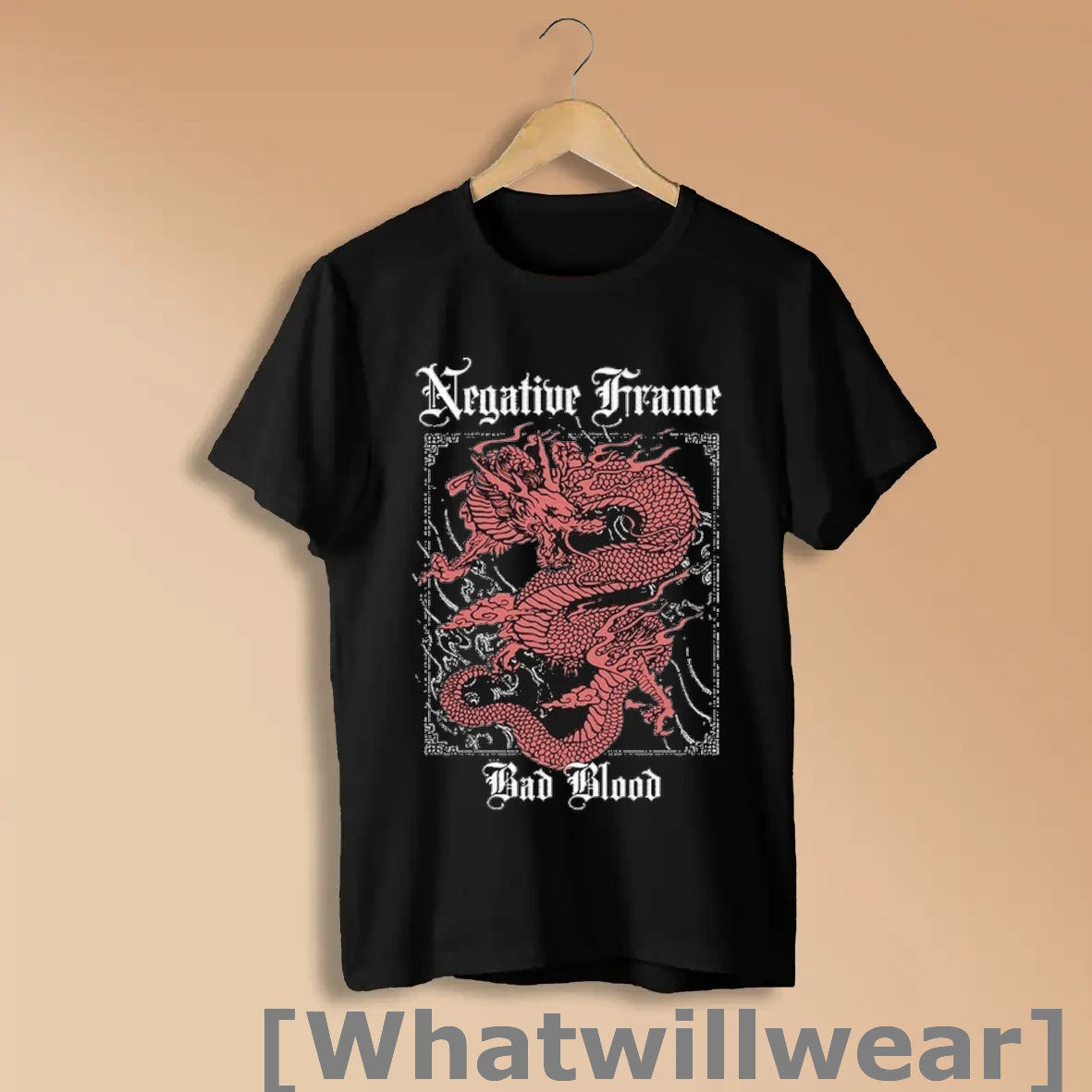 Official Negative Frame Bad Blood T Shirts Shirts