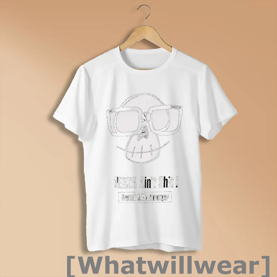 Official Nerds Aint Shit French Mma Stronger T Shirts