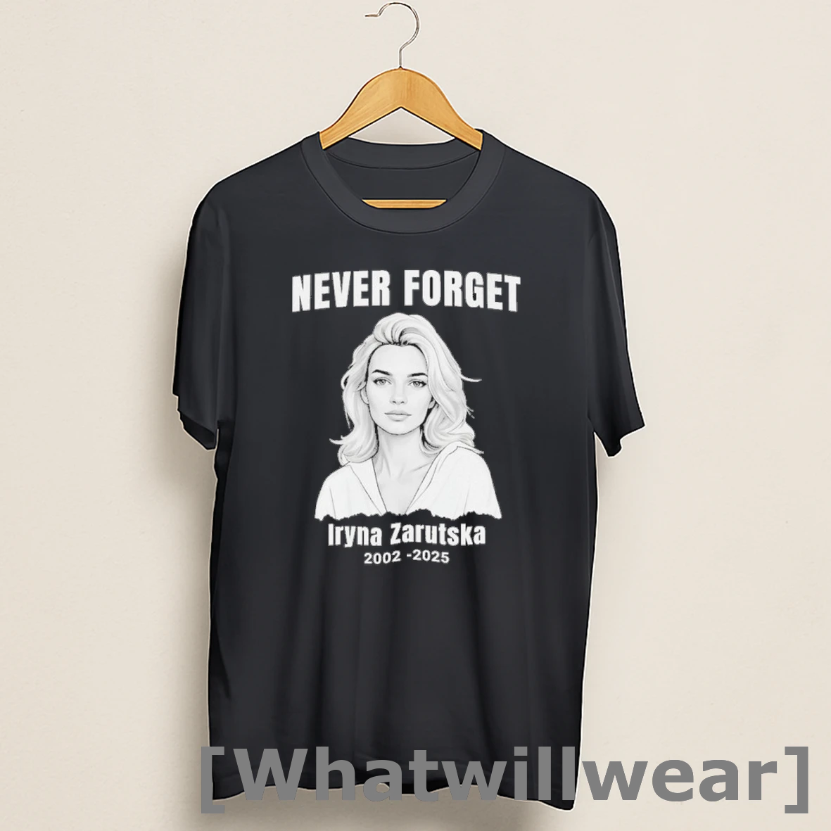 Official Never Forget Iryna Zarutska 2002 2025 Shirts