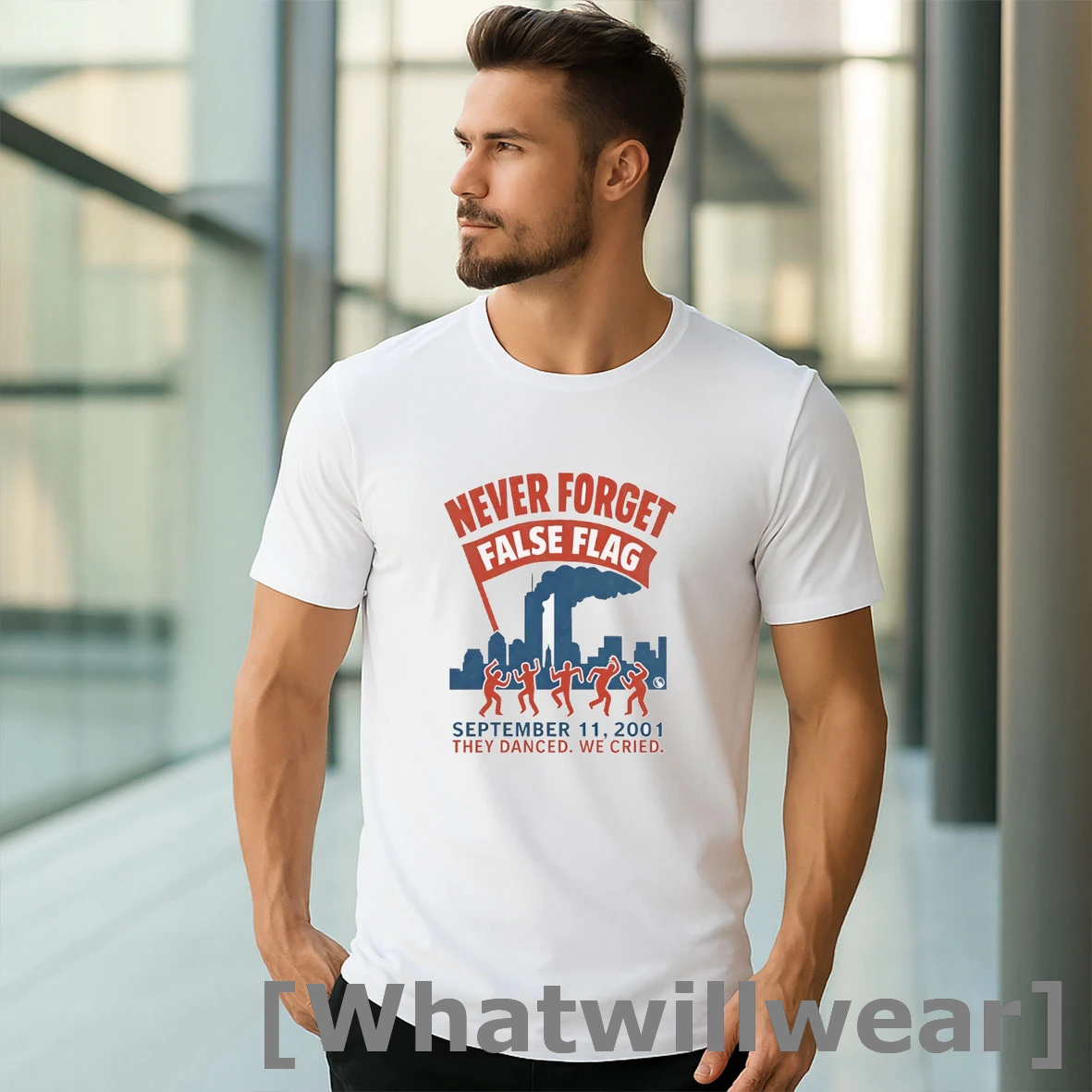 Official Never Forget False Flag 911 2001 They Danced We Cried Tshirts Sweater