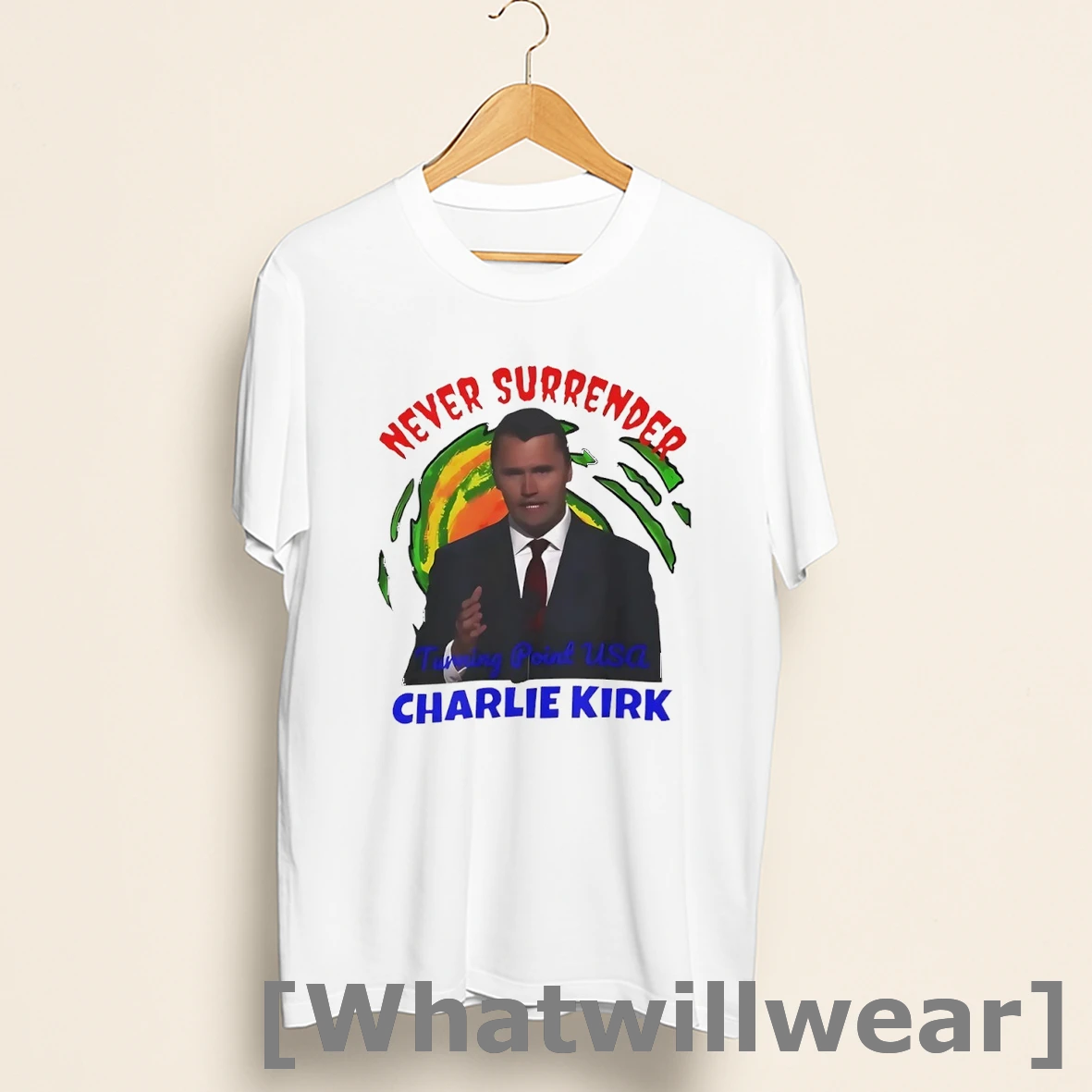 Official Never Surrender Charlie Kirk Shirts