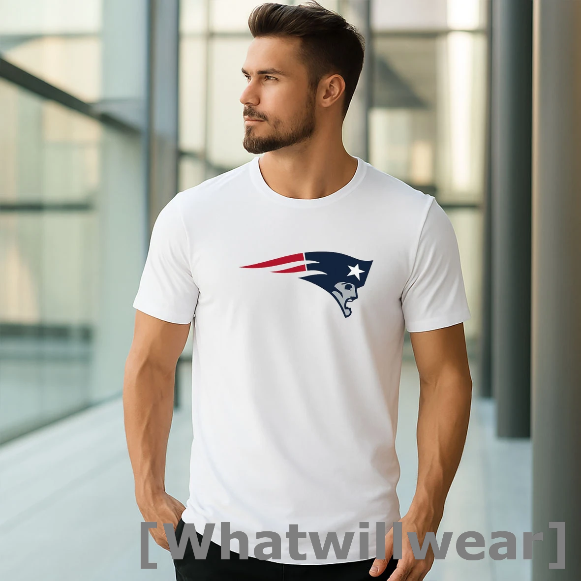 Official New England Patriots Funny Logo Shirts
