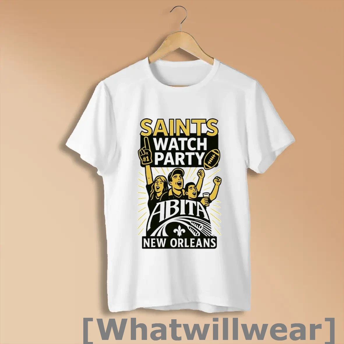 Official New Orleans Saints Saints Watch Party Football Abita Shirts