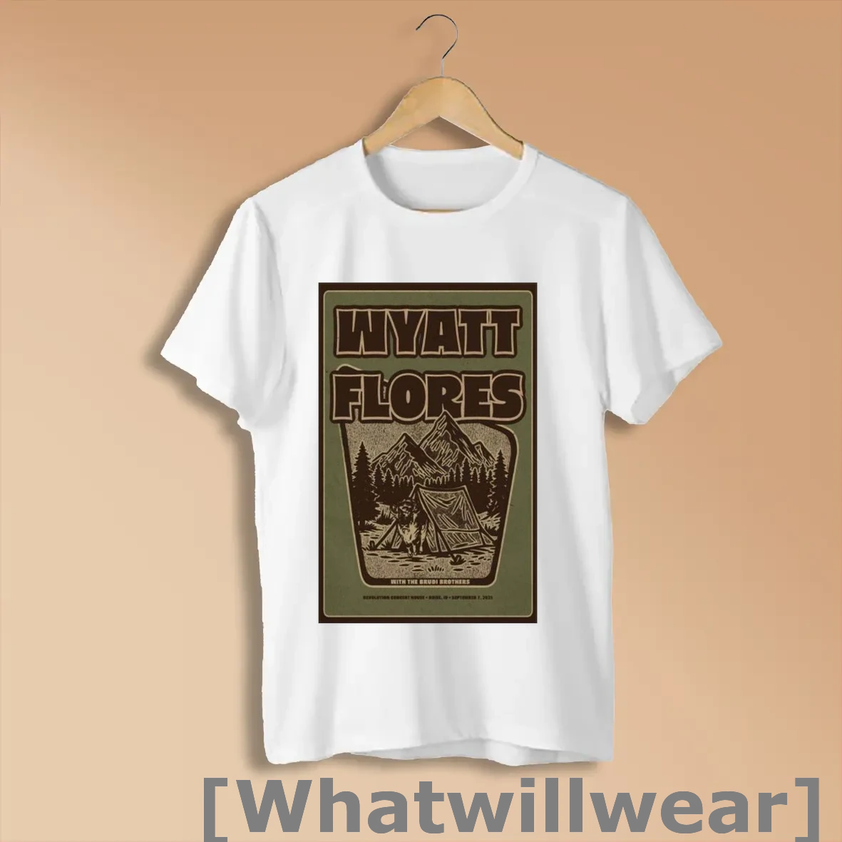 Official New Wyatt Flores Wyatt Flores Revolution Concert House Boise Id Sept 07 2025 Shirts
