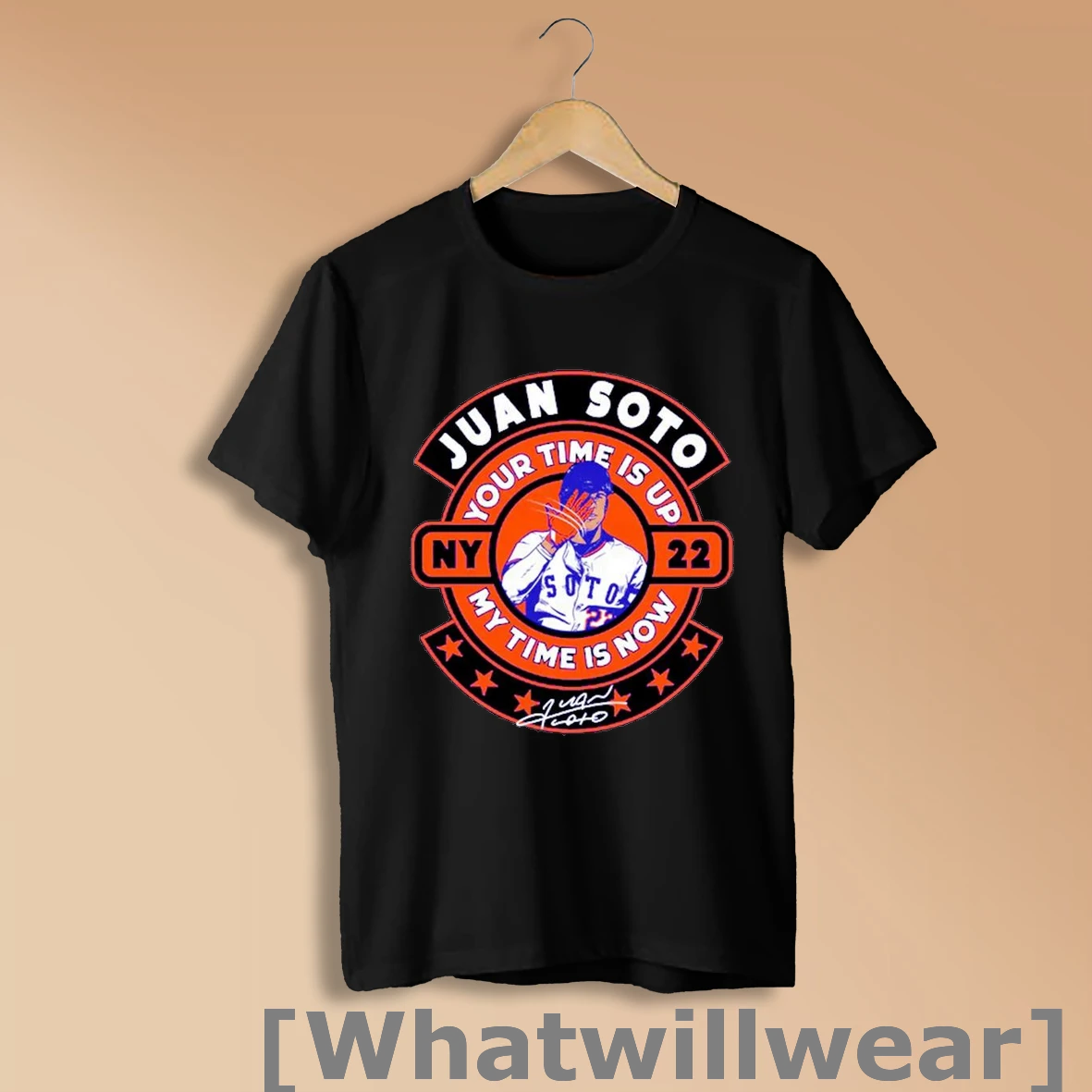 Official New York Mets Juan Soto Your Time Is Up My Time Is Now Shirt Sweatshirt