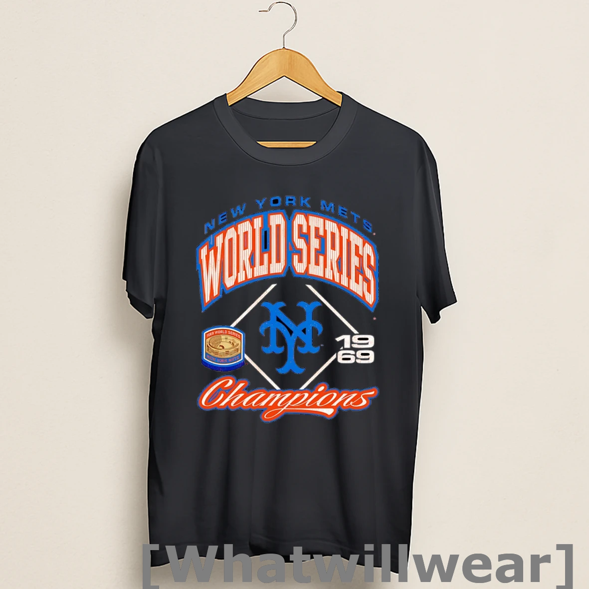 Official New York Mets Baseball World Serie Champions 1969 Vintage Shirts