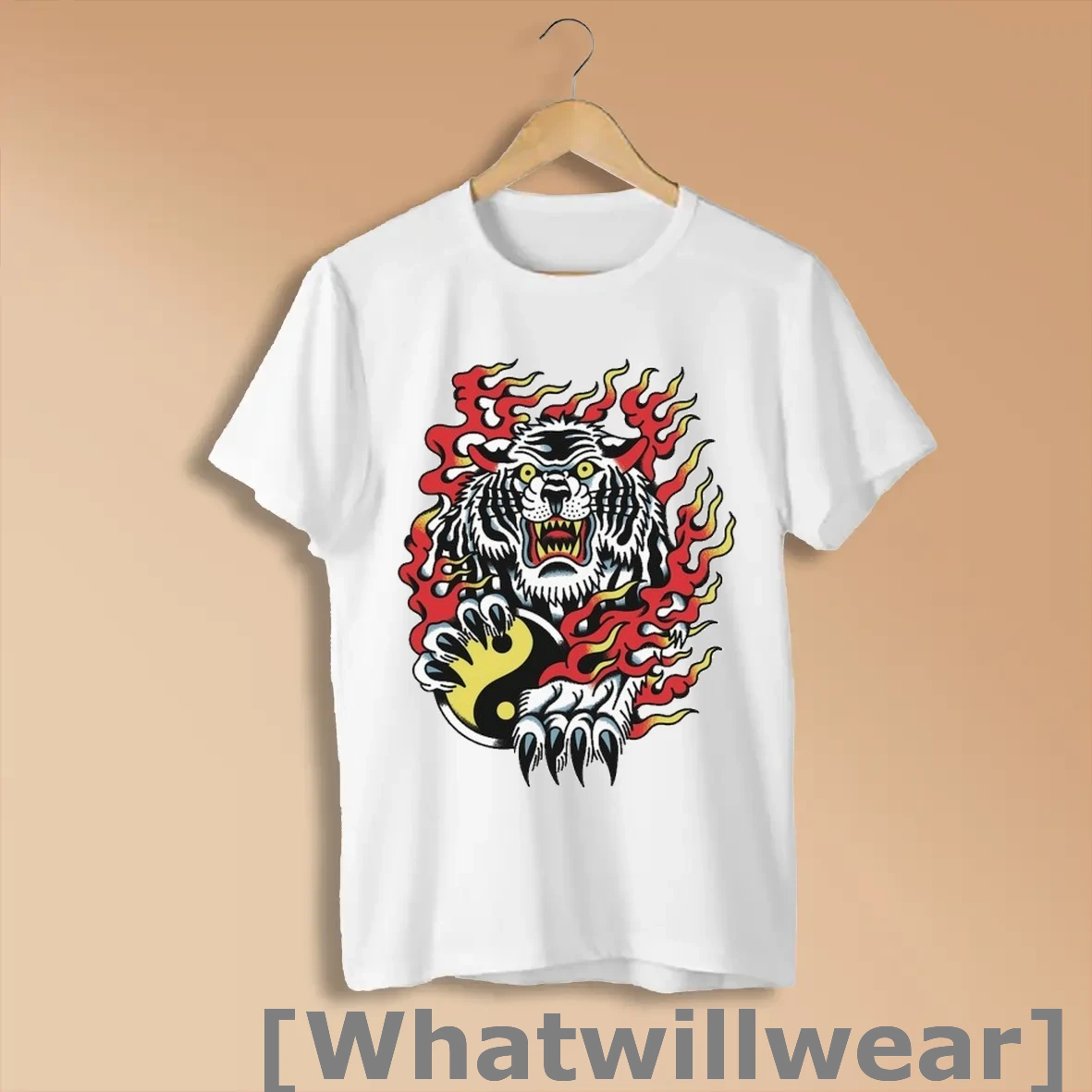 Official Nick Adam Tattoo Tiger Shirts