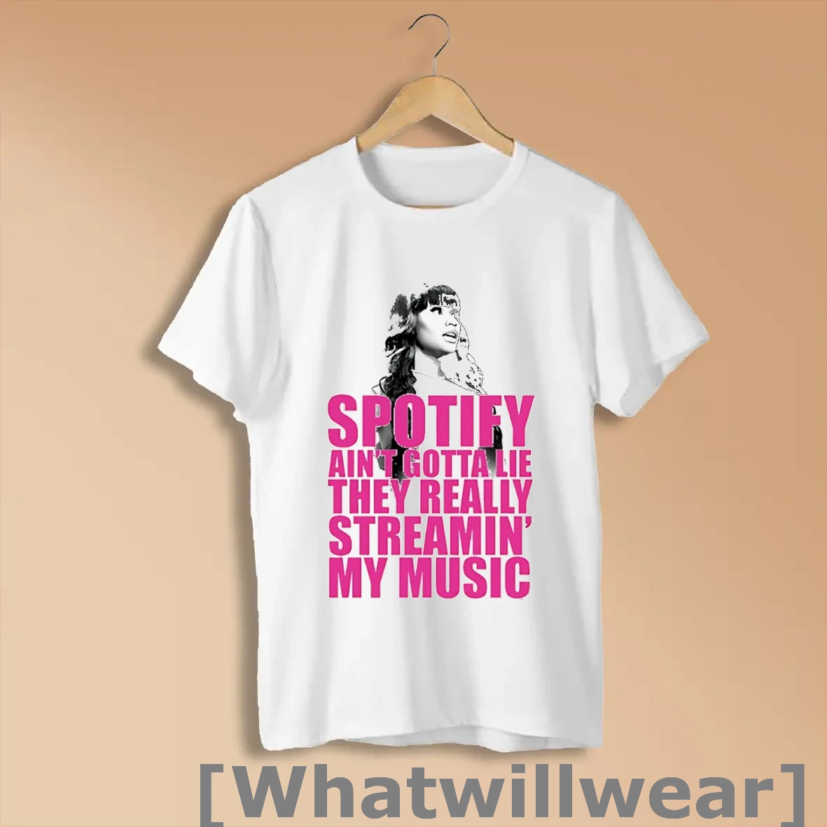 Official Nicki Minaj Spotify Aint Gotta Lie They Really Streamin My Music Shirts