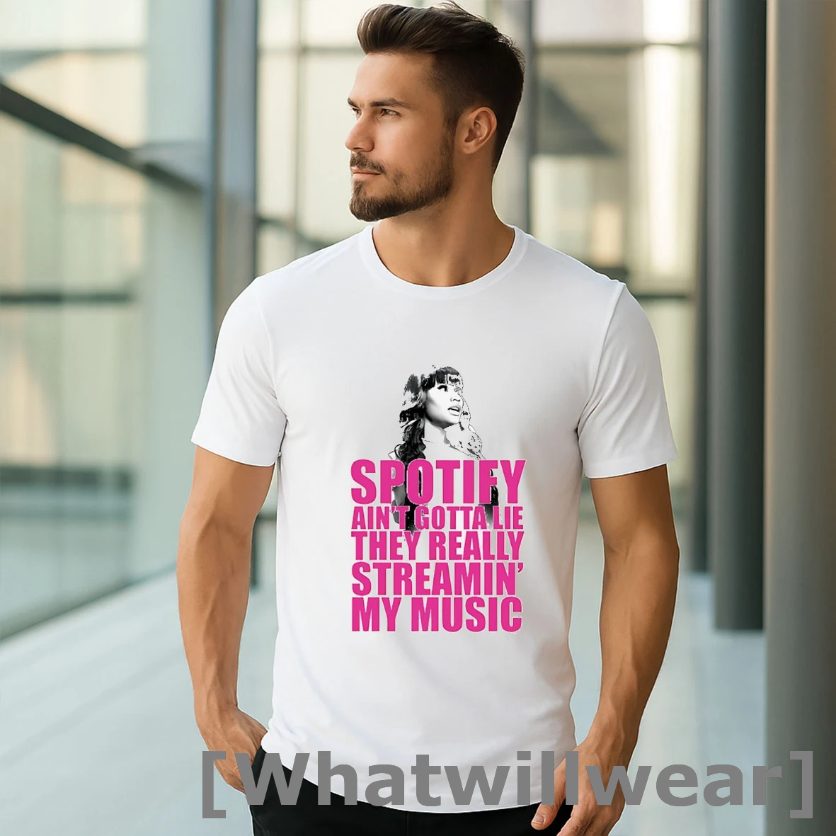 Official Nicki Minaj Spotify Aint Gotta Lie They Really Streamin My Music Tshirts Sweater