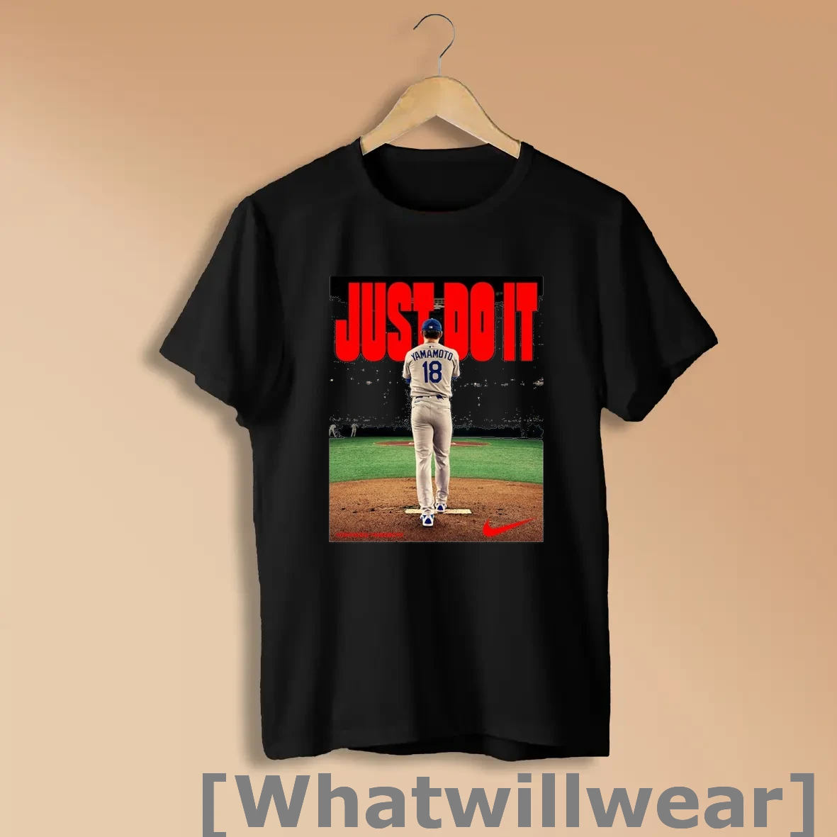 Official Nike Just Do It Yoshinobu Yamamoto Dodgers Shirts