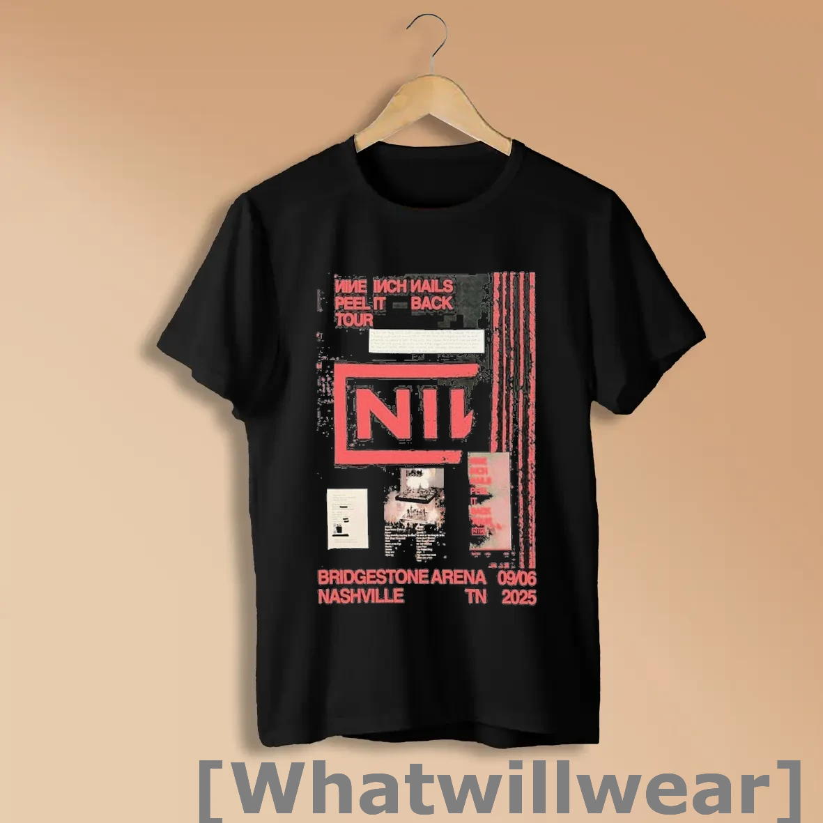 Official Nine Inch Nails September 6 2025 Nashville Tn Shirts