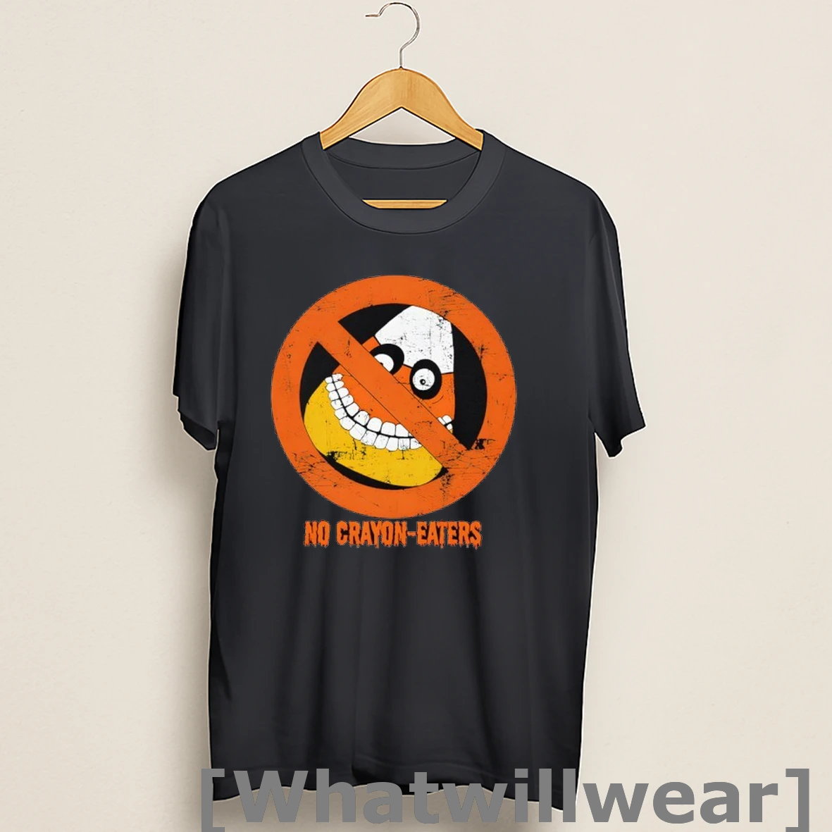 Official No Crayon Eaters Anti Candy Corn Halloween Shirts
