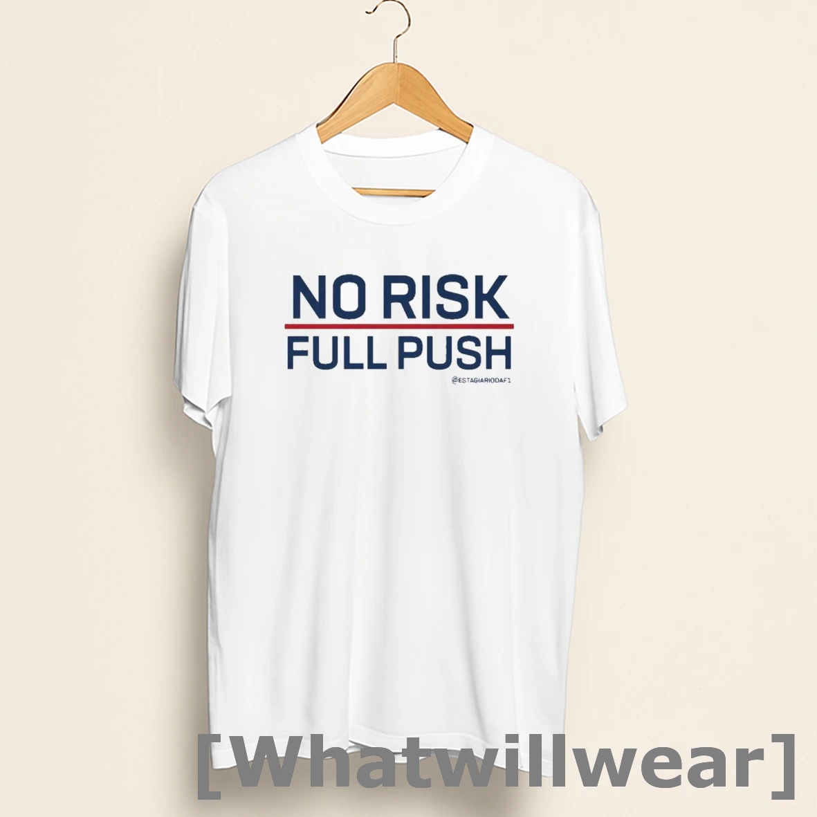 Official No Risk Full Push Shirts