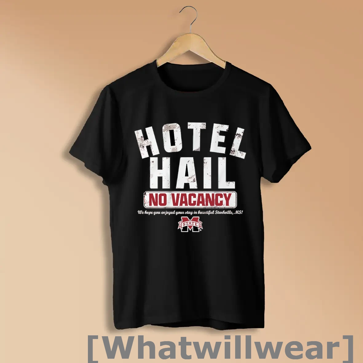 Official No Vacancy At The Hotel Hail Mississippi State Bulldogs Football Shirts