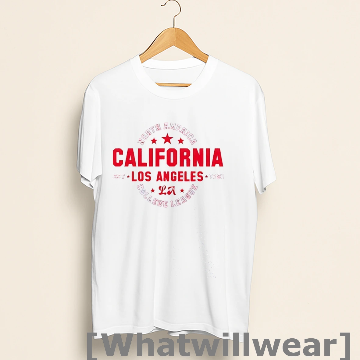 Official North America California Los Angeles Est 1781 Shirts