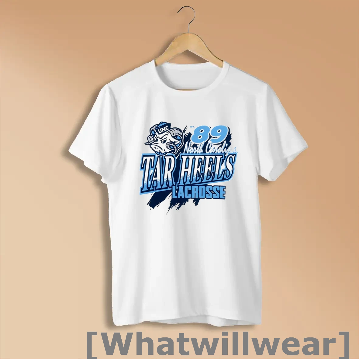 Official North Carolina Tar Heels Lacrosse Est 1989 Shirts
