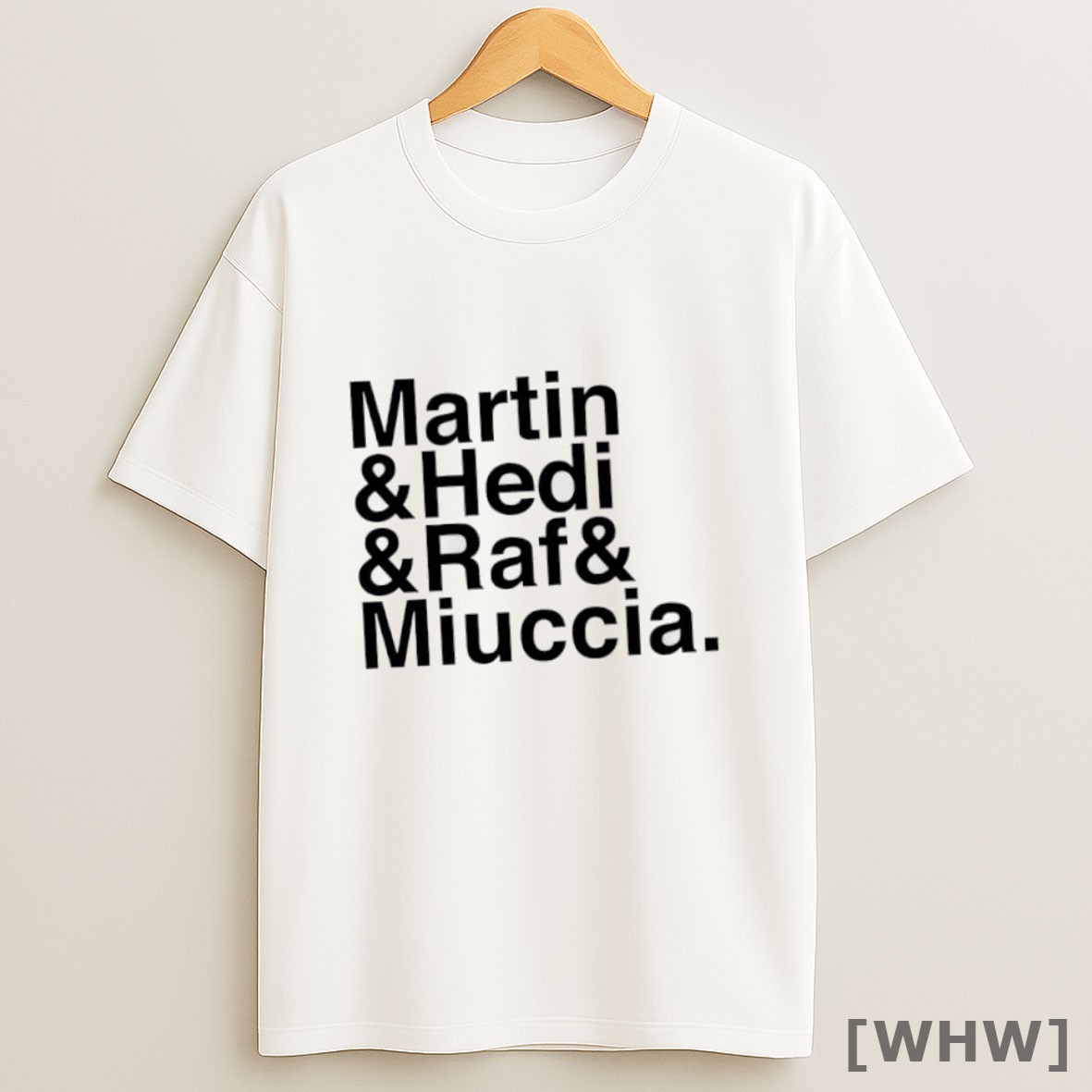 Official Nss Edicola Martin Hedi Raf Miuccia Tshirt Sweater
