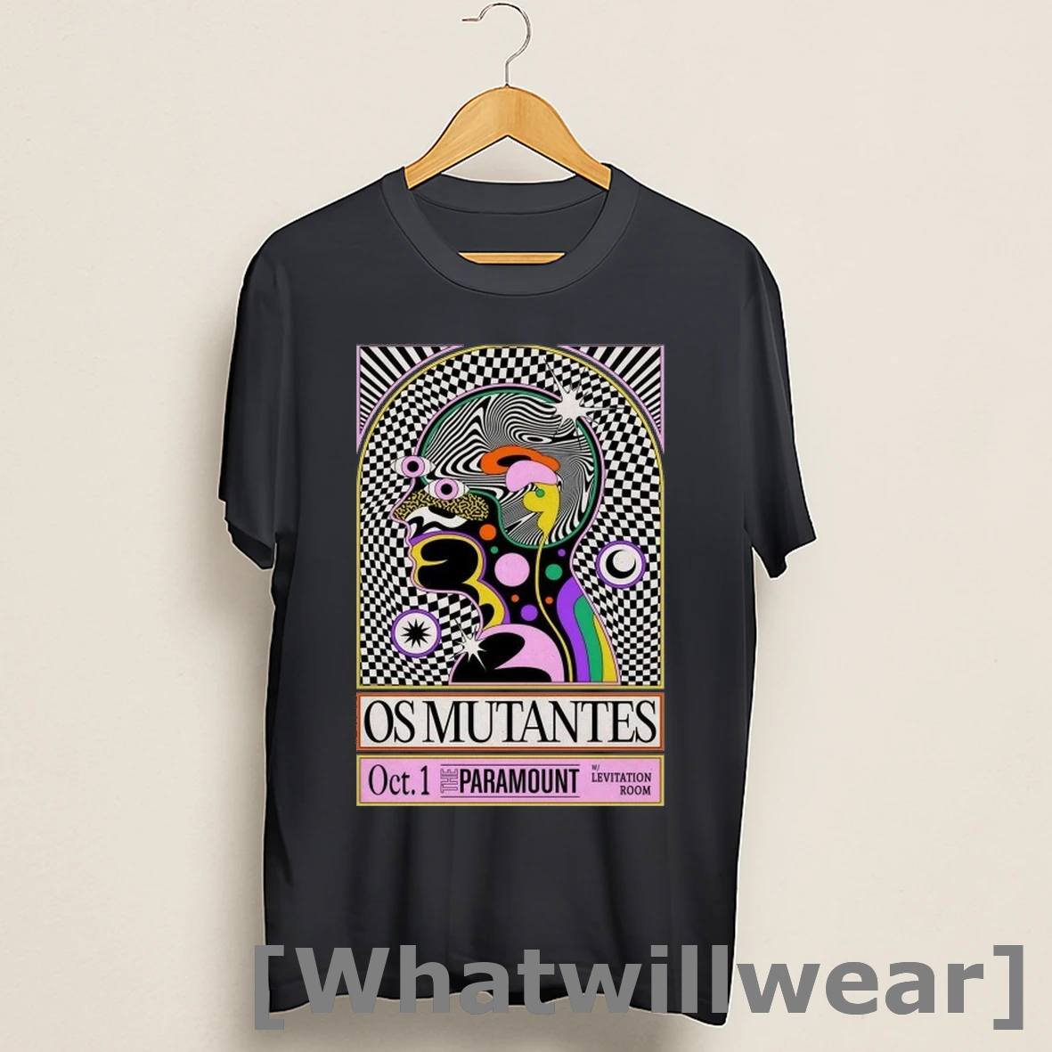 Official Os Mutantes The Paramount In Los Angeles Ca Oct 1 2025 Shirts