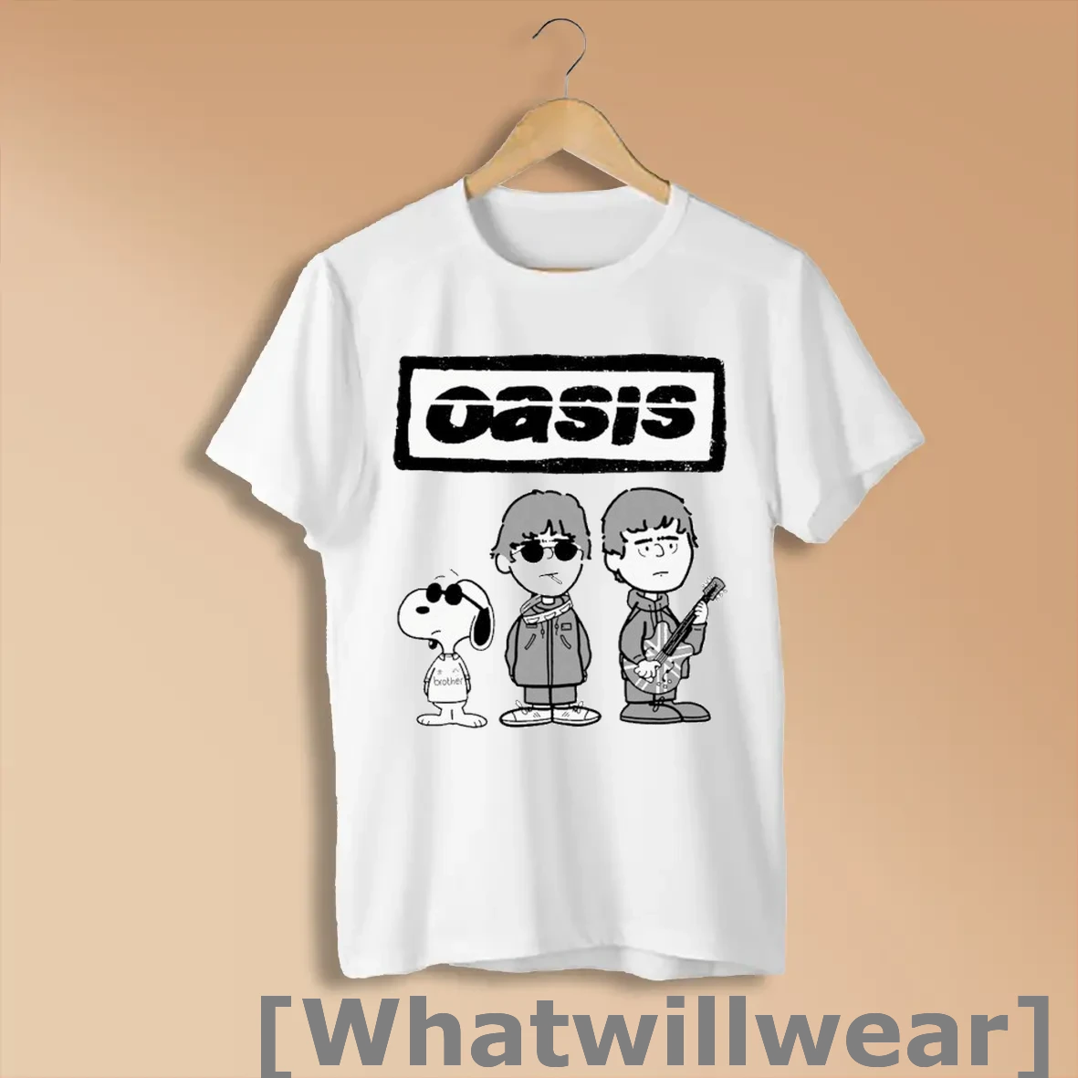 Official Oasis And Snoopy Biblical Shirts