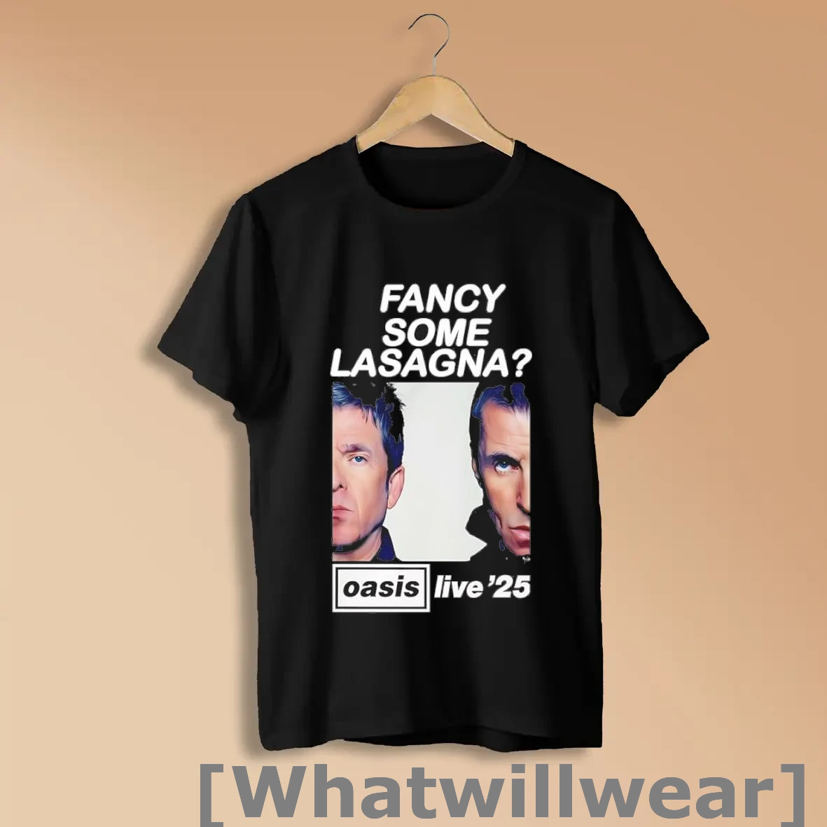 Official Oasis Live 25 Fancy Some Lasagna Shirts