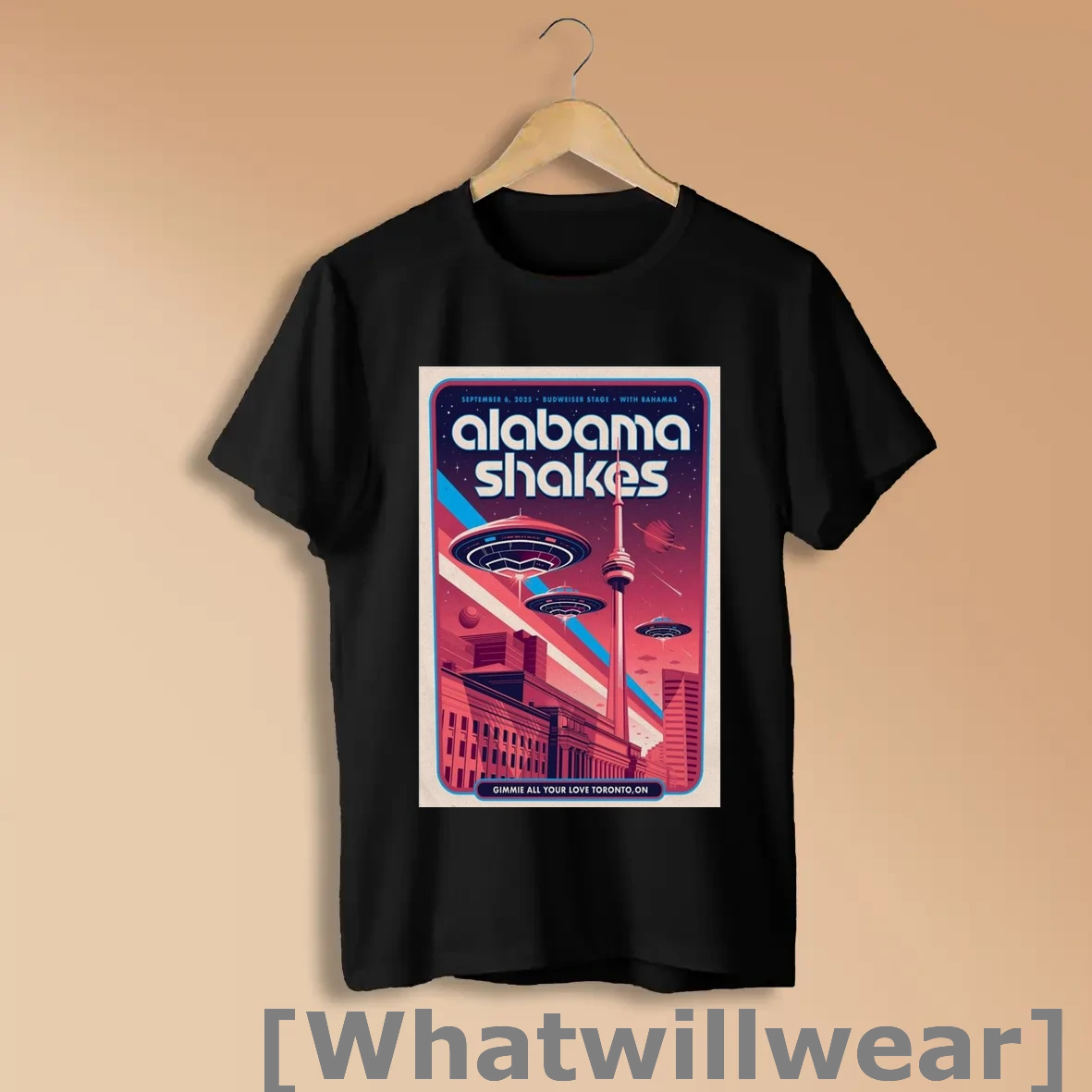 Official Official Alabama Shakes Budweiser Stage On September 6 2025 In Toronto On T Shirts
