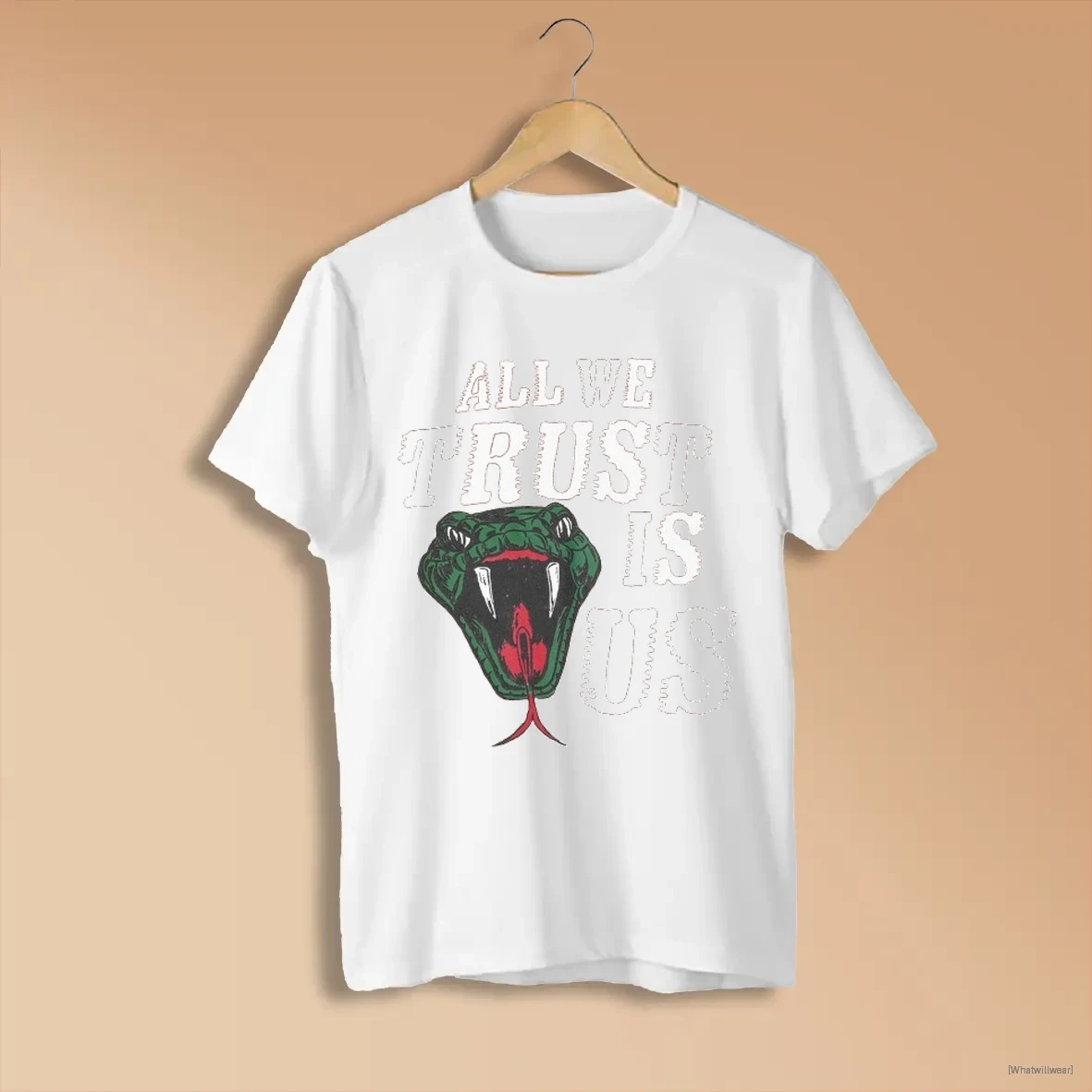 Official Official All We Trust Is Us Snake T Shirts Shirts