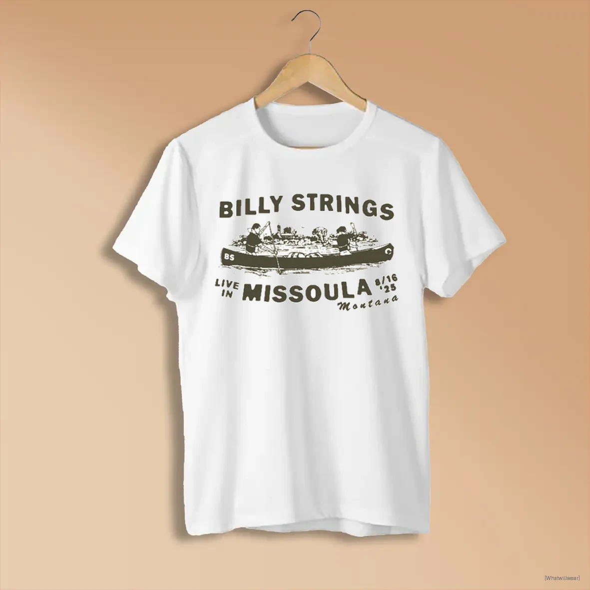 Official Official Billy Strings Live In Missoula Montana Rowing 2025 T Shirts Shirts