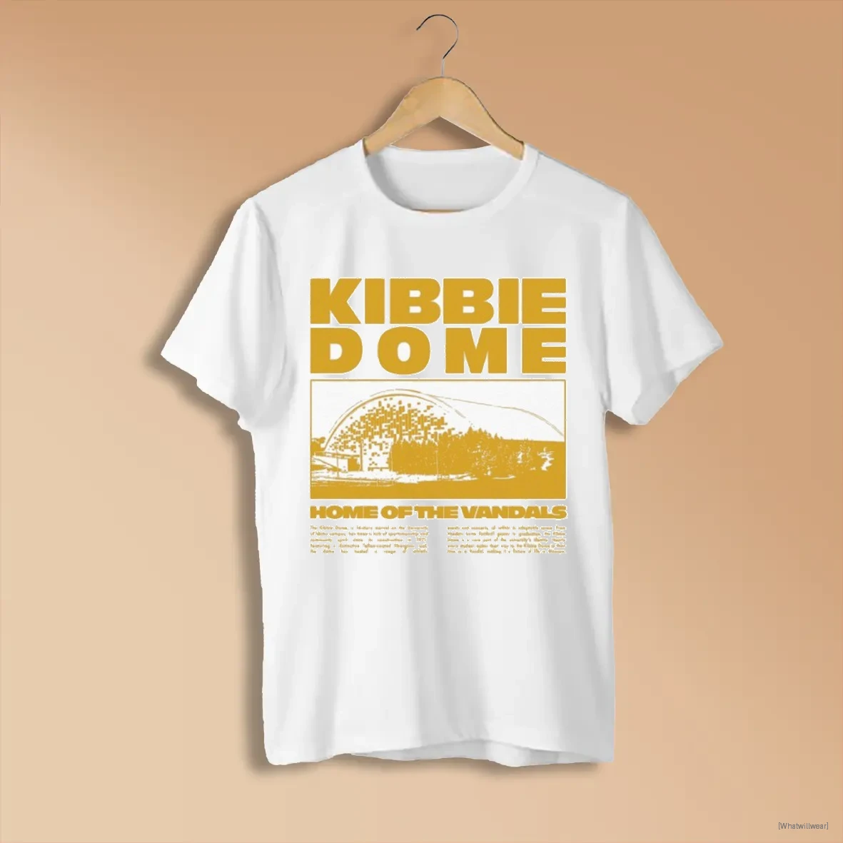 Official Official Idaho Vandals Home Of The Vandals Kibbie Dome Newspaper T Shirts Shirts