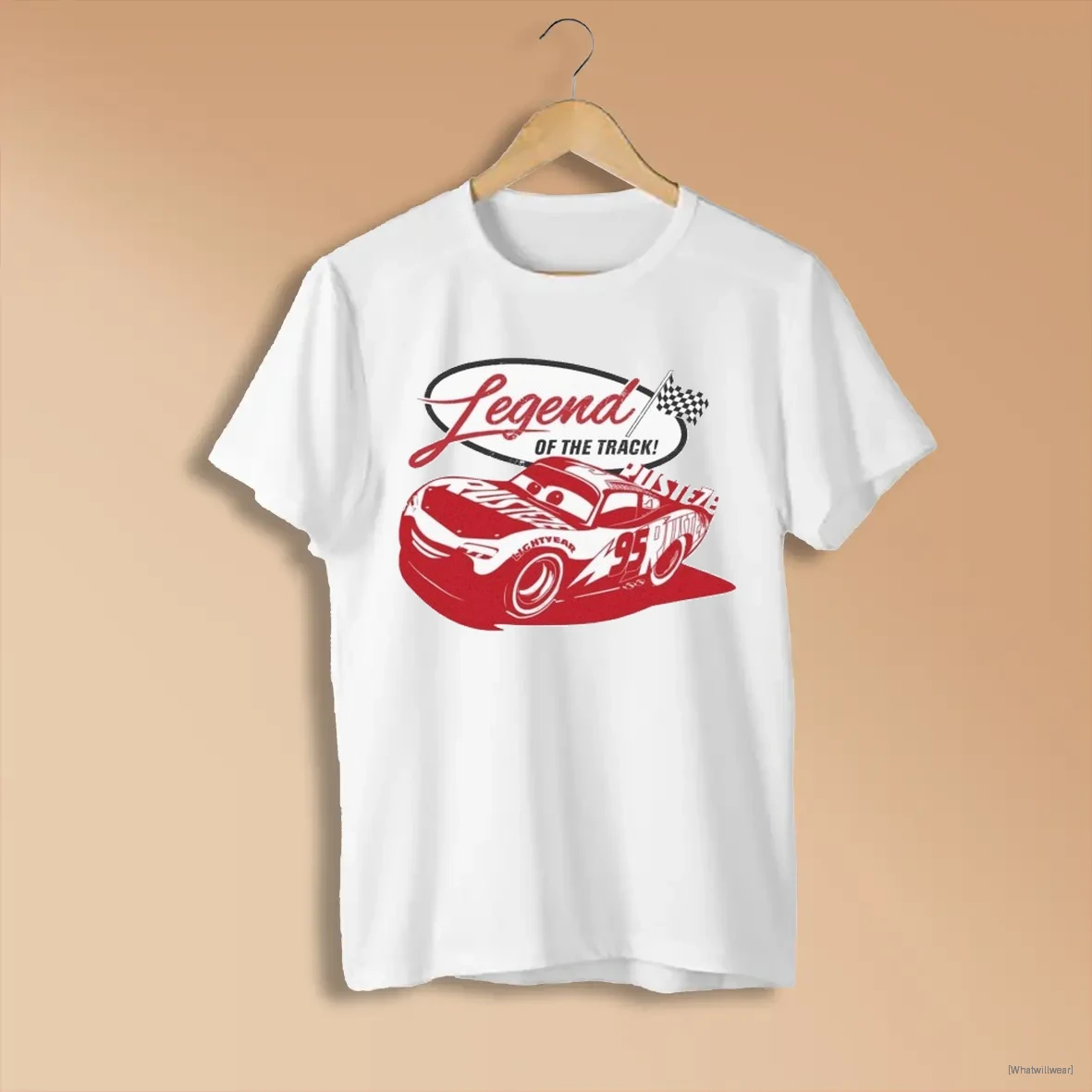 Official Official Lightning Mcqueen Legend Of The Track Cars T Shirts Shirts